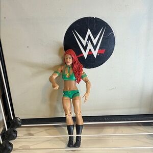WWE Green and Red Action Figure